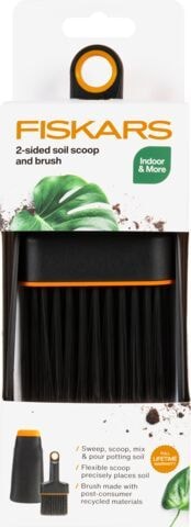 2-in-1 Double Sided Scoop & Brush Indoor Gardening Tool Q2J3 - product image 3