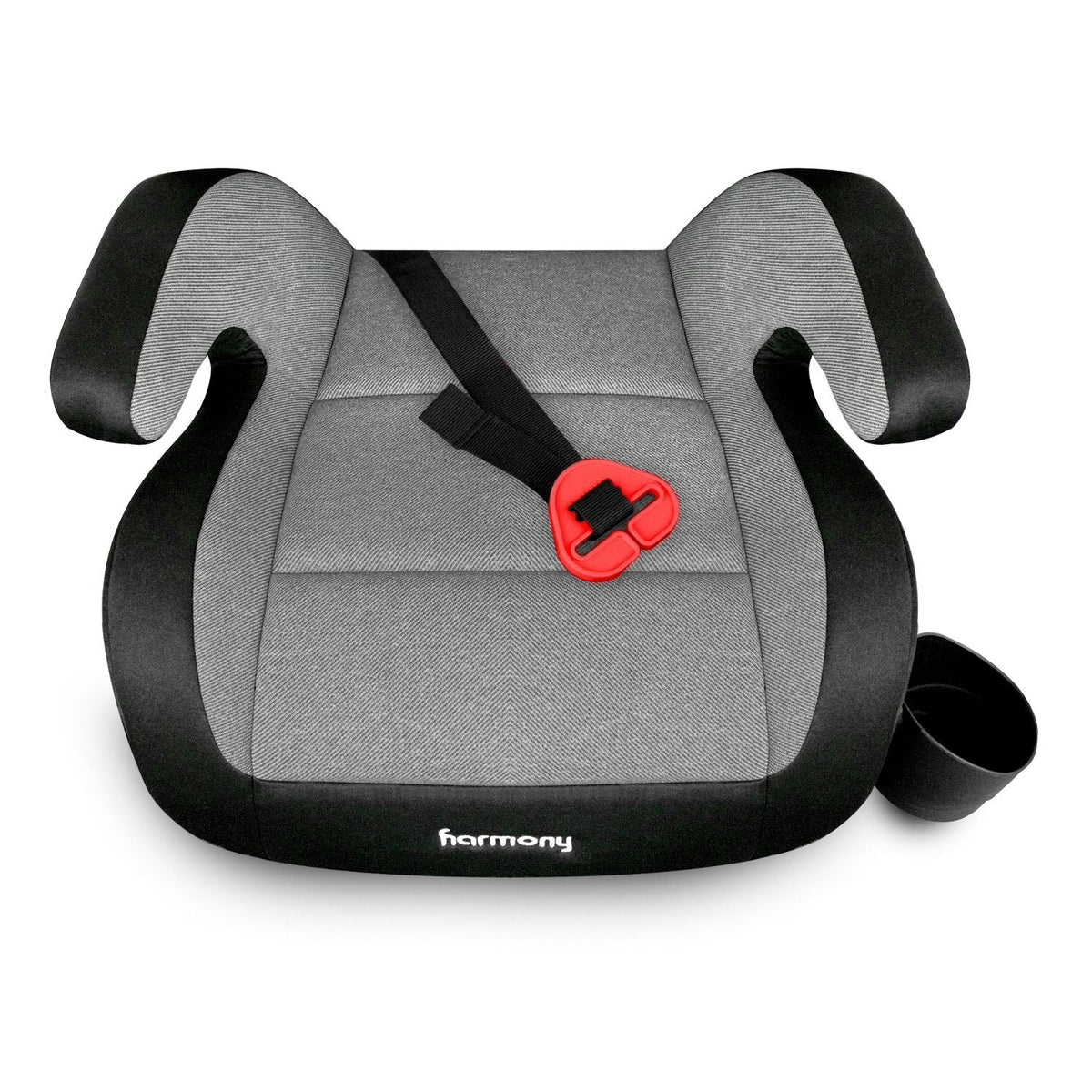 Journey Deluxe Backless Booster Car Seat, Heather Grey N6S7 - product image 1