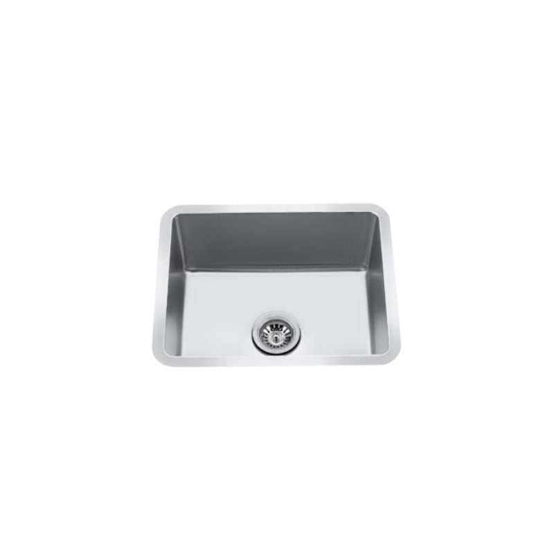 21-in Type 304 Stainless Steel UnderMount R20 Sink H2P1