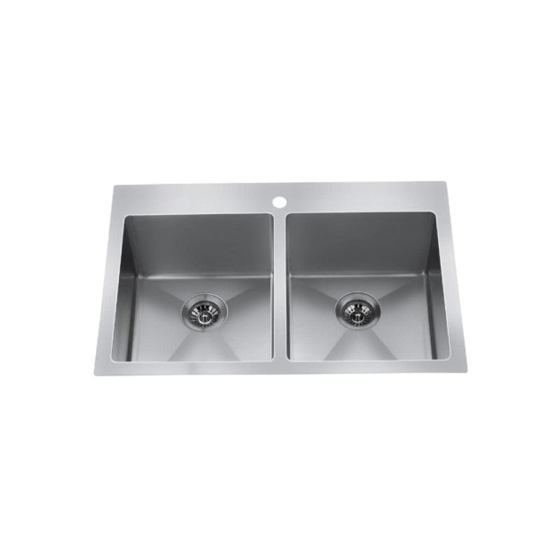 Dual Mount Double Bowl Sink X0Z2