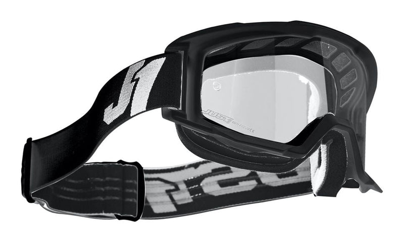 Just1 Vitro Powersports Anti-Fog Scratch-Resistant Goggles, Black Q9K2