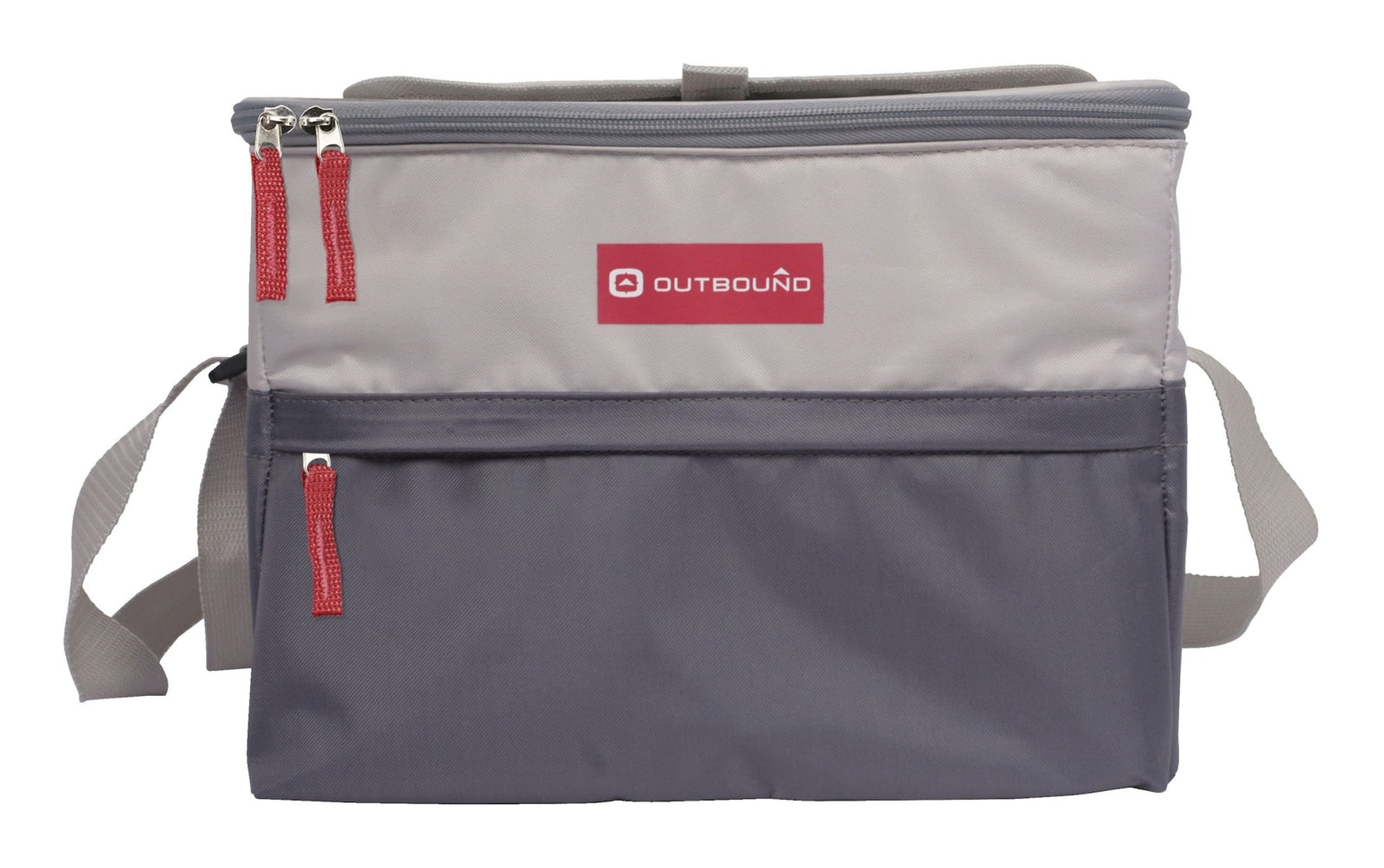 12-Can Soft Cooler With Hard Liner, Grey S7B9 - product image 1