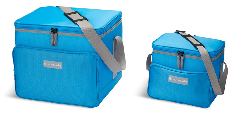 2-Pack Picnic Soft Cooler Set, Blue Q2U5