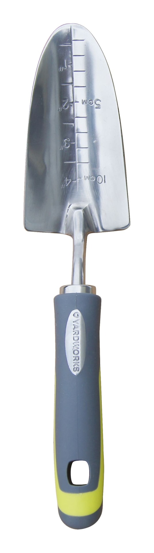 12-in Stainless-Steel Hand Transplanter with Rubber Handle J5O2 - product image 1