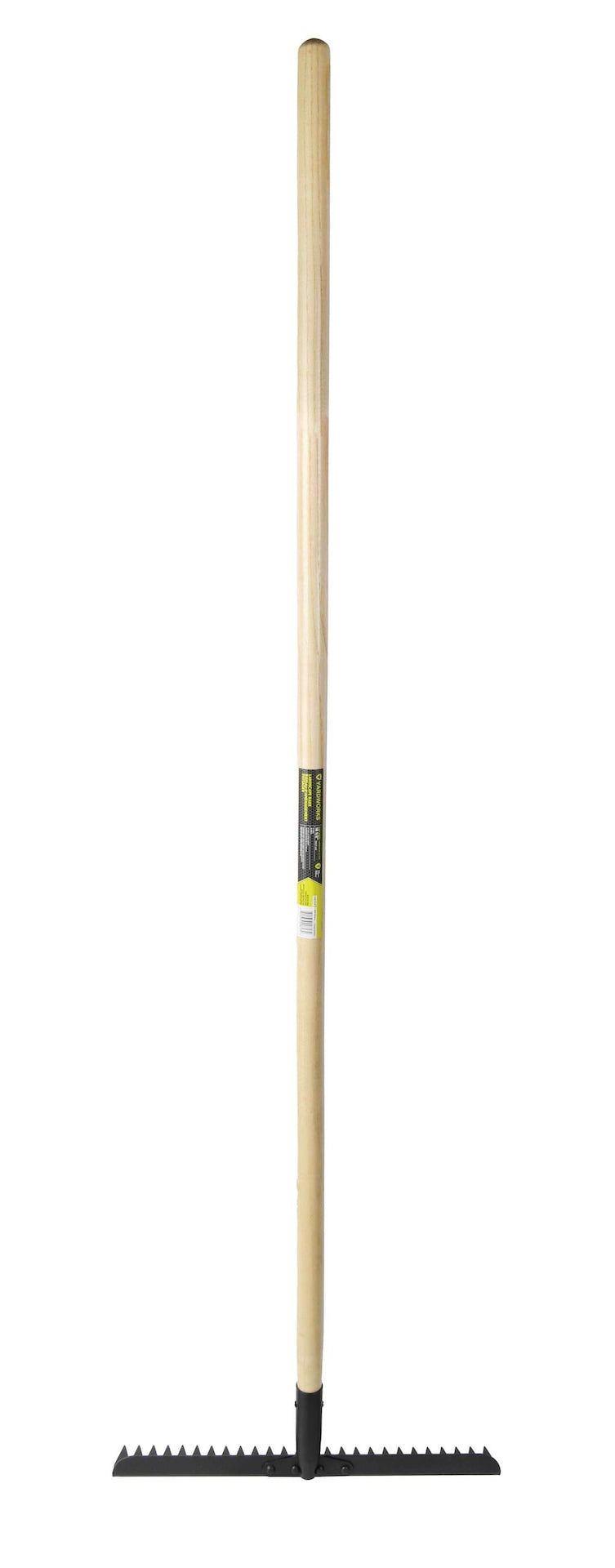 18.5-in Wide Metal 26-Tine Landscape Rake, 60-in Hardwood Shaft I6Z4